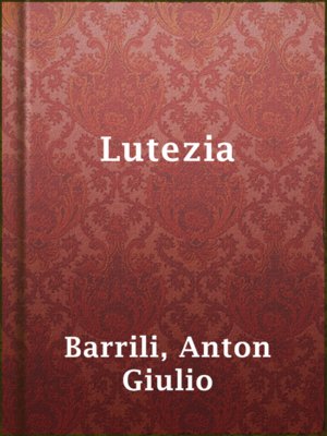cover image of Lutezia